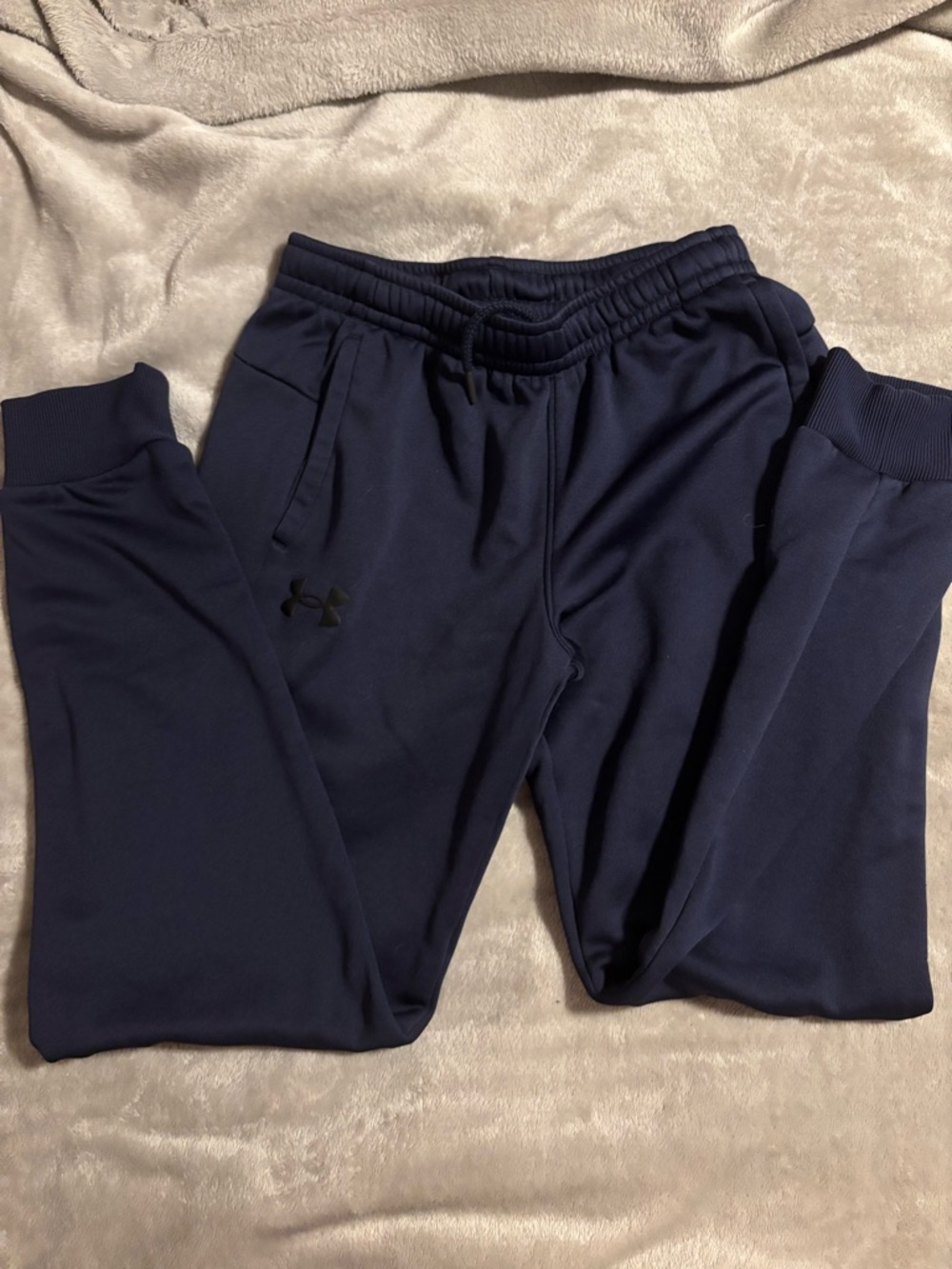 Under Armour Navy Blue Kids Joggers Sweatpants